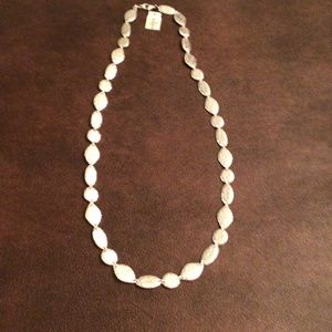 Talbots 32” Silver Necklace